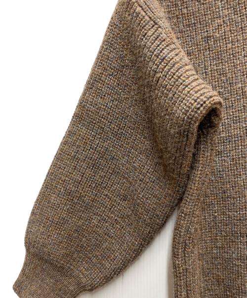 Barbour（バブアー）Barbour (バブアー) 厚手ニット ブラウン サイズ:48の古着・服飾アイテム