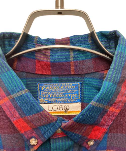 PENDLETON（ペンドルトン）PENDLETON (ペンドルトン) チェックシャツ ブルー サイズ:SIZE Lの古着・服飾アイテム