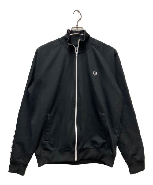 FRED PERRY（フレッドペリー）FRED PERRY (フレッドペリー) トラックジャケット ブラック サイズ:SIZE Lの古着・服飾アイテム