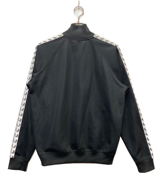 FRED PERRY（フレッドペリー）FRED PERRY (フレッドペリー) トラックジャケット ブラック サイズ:SIZE Lの古着・服飾アイテム