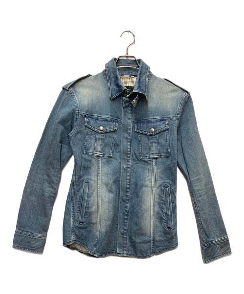 BURBERRY BLACK LABEL（バーバリーブラックレーベル）BURBERRY BLACK LABEL (バーバリーブラックレーベル) デニムジャケット ネイビー サイズ:SIZE Mの古着・服飾アイテム