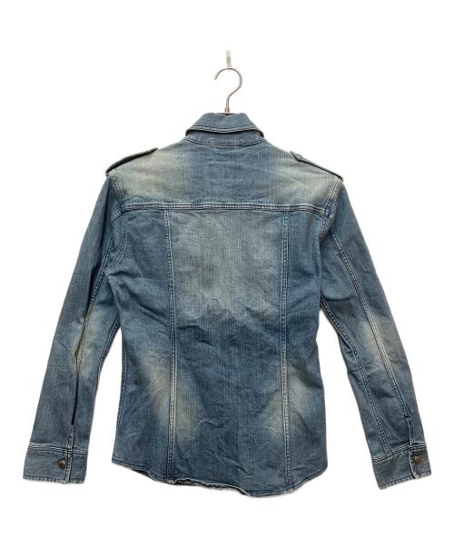 BURBERRY BLACK LABEL（バーバリーブラックレーベル）BURBERRY BLACK LABEL (バーバリーブラックレーベル) デニムジャケット ネイビー サイズ:SIZE Mの古着・服飾アイテム
