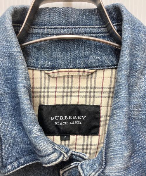 BURBERRY BLACK LABEL（バーバリーブラックレーベル）BURBERRY BLACK LABEL (バーバリーブラックレーベル) デニムジャケット ネイビー サイズ:SIZE Mの古着・服飾アイテム