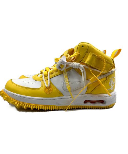 NIKE（ナイキ）NIKE (ナイキ) OFFWHITE (オフホワイト) ハイカットスニーカー イエロー×ホワイト サイズ:SIZE 28.5cmの古着・服飾アイテム