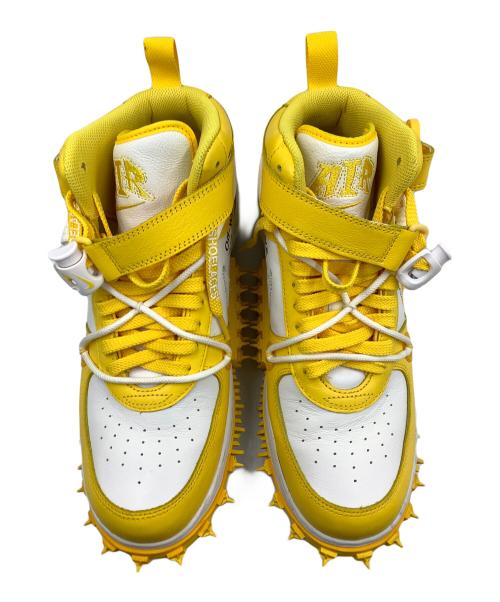 NIKE（ナイキ）NIKE (ナイキ) OFFWHITE (オフホワイト) ハイカットスニーカー イエロー×ホワイト サイズ:SIZE 28.5cmの古着・服飾アイテム