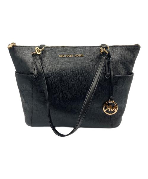 MICHAEL KORS（マイケル・コース）MICHAEL KORS (マイケル・コース) トートバッグ ブラックの古着・服飾アイテム
