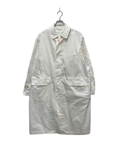 UNITED ARROWS & SONS（ユナイテッドアローズ アンド サンズ）UNITED ARROWS & SONS (ユナイテッドアローズ アンド サンズ) トレンチコート ホワイト サイズ:Lの古着・服飾アイテム