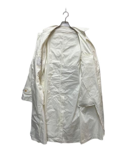 UNITED ARROWS & SONS（ユナイテッドアローズ アンド サンズ）UNITED ARROWS & SONS (ユナイテッドアローズ アンド サンズ) トレンチコート ホワイト サイズ:Lの古着・服飾アイテム