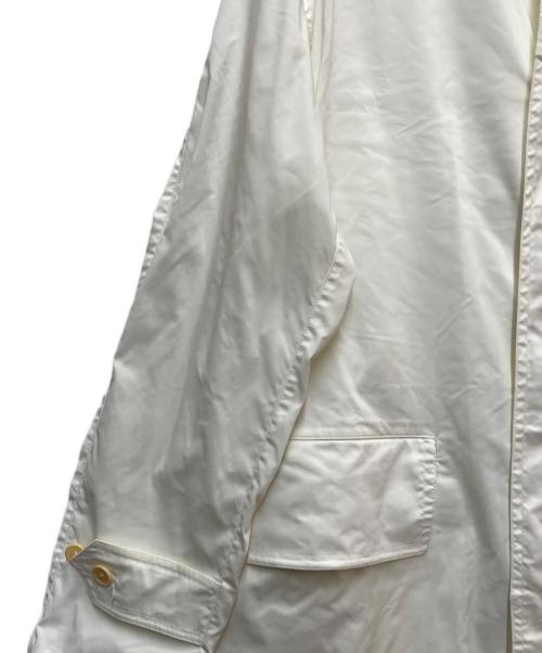UNITED ARROWS & SONS（ユナイテッドアローズ アンド サンズ）UNITED ARROWS & SONS (ユナイテッドアローズ アンド サンズ) トレンチコート ホワイト サイズ:Lの古着・服飾アイテム
