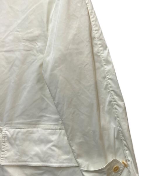 UNITED ARROWS & SONS（ユナイテッドアローズ アンド サンズ）UNITED ARROWS & SONS (ユナイテッドアローズ アンド サンズ) トレンチコート ホワイト サイズ:Lの古着・服飾アイテム
