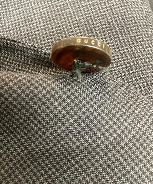 GUCCI（グッチ）GUCCI (グッチ) セットアップスーツ グレー サイズ:46の古着・服飾アイテム