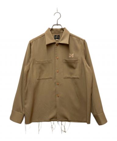 中古・古着通販】Needles (ニードルズ) 長袖シャツ カーキ サイズ:S