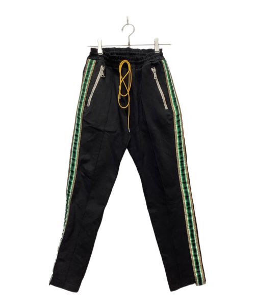 RHUDE（ルード）RHUDE (ルード) トラックパンツ ブラック サイズ:SIZE Sの古着・服飾アイテム