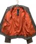 中古・古着 HARLEY-DAVIDSON (ハーレーダビッドソン) ラムレザージャケット ブラウン サイズ:SIZE XL：8000円