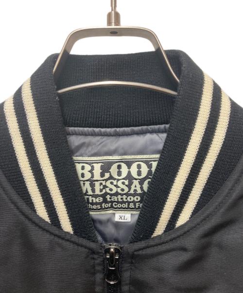 BLOOD MESSAGE（ブラッドメッセージ）BLOOD MESSAGE (ブラッドメッセージ) ジャケット ブラック×グレー サイズ:SIZE XLの古着・服飾アイテム