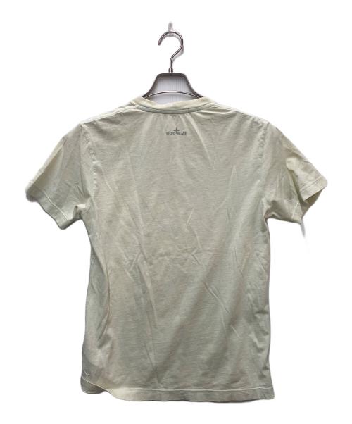 STONE ISLAND（ストーンアイランド）STONE ISLAND (ストーンアイランド) Tシャツ アイボリー サイズ:SIZE Sの古着・服飾アイテム