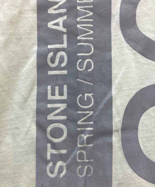 STONE ISLAND（ストーンアイランド）STONE ISLAND (ストーンアイランド) Tシャツ アイボリー サイズ:SIZE Sの古着・服飾アイテム