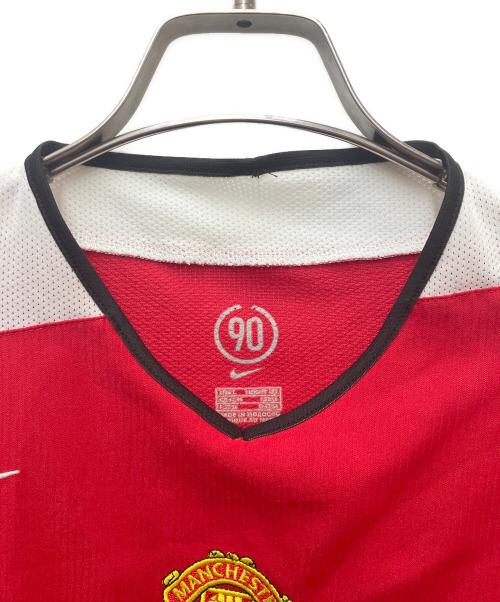 マンチェスターユナイテッド（マンチェスターユナイテッド）マンチェスターユナイテッド (マンチェスターユナイテッド) NIKE (ナイキ) サッカーユニフォーム レッド サイズ:SIZE Lの古着・服飾アイテム