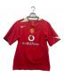 マンチェスターユナイテッド (マンチェスターユナイテッド) NIKE (ナイキ) サッカーユニフォーム レッド サイズ:SIZE L：9000円