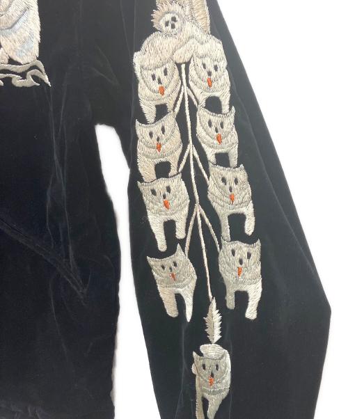 WAREHOUSE（ウエアハウス）WAREHOUSE (ウエアハウス) スカジャン ブラック サイズ:SIZE 38の古着・服飾アイテム