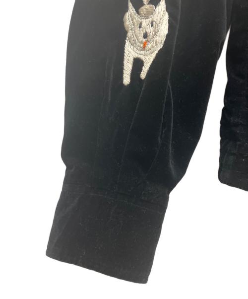 WAREHOUSE（ウエアハウス）WAREHOUSE (ウエアハウス) スカジャン ブラック サイズ:SIZE 38の古着・服飾アイテム
