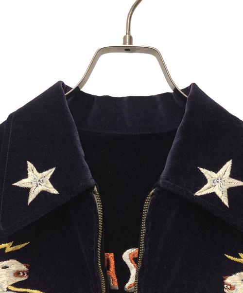 WAREHOUSE（ウエアハウス）WAREHOUSE (ウエアハウス) スカジャン ブラック サイズ:SIZE 38の古着・服飾アイテム