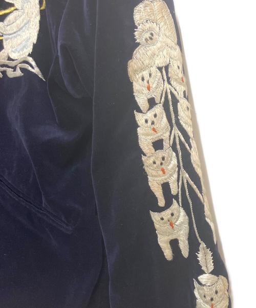 WAREHOUSE（ウエアハウス）WAREHOUSE (ウエアハウス) スカジャン ブラック サイズ:SIZE 38の古着・服飾アイテム