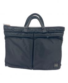 PORTER（ポーター）の古着「TANKER SHORT HELMETBAG」｜ブラック