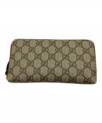 GUCCIグッチ）の古着「GGスプリーム長財布」