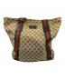 GUCCI（グッチ）の古着「GGキャンバストートバッグ」｜ベージュ