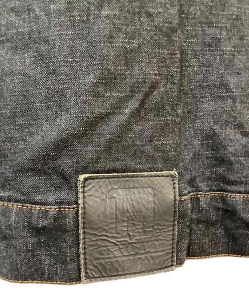 GAWTTI（ガーリ）GAWTTI (ガーリ) デニムジャケット ブラック サイズ:SIZE 2XLの古着・服飾アイテム
