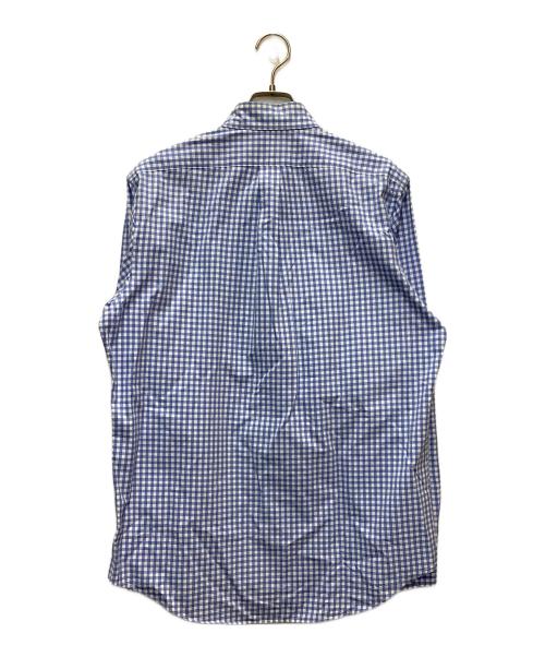 RALPH LAUREN（ラルフローレン）RALPH LAUREN (ラルフローレン) 長袖シャツ ホワイト×ブルー サイズ:SIZE Mの古着・服飾アイテム