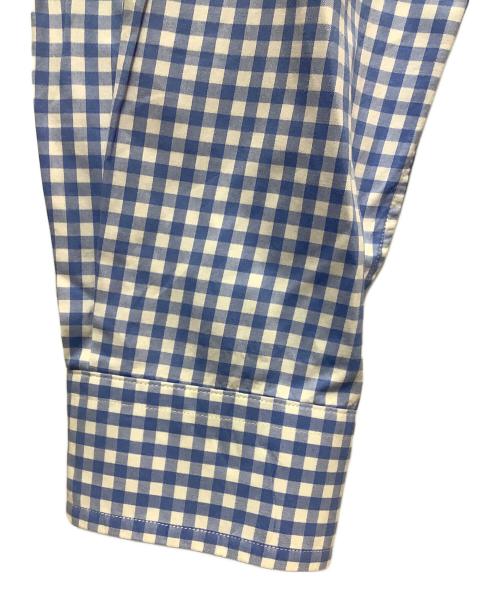 RALPH LAUREN（ラルフローレン）RALPH LAUREN (ラルフローレン) 長袖シャツ ホワイト×ブルー サイズ:SIZE Mの古着・服飾アイテム