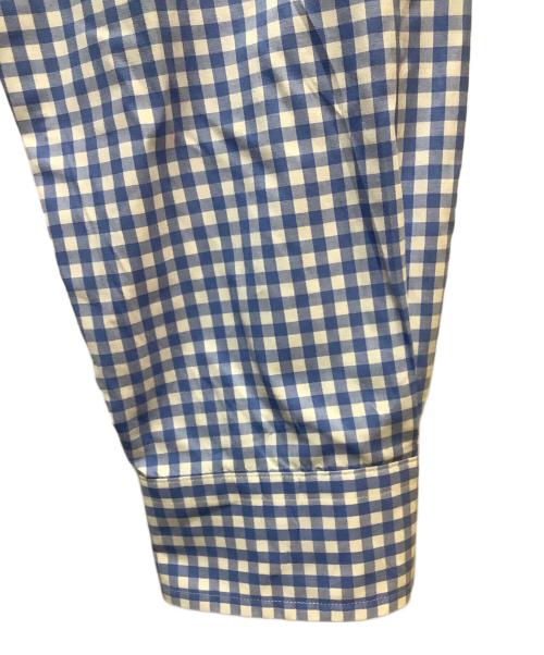 RALPH LAUREN（ラルフローレン）RALPH LAUREN (ラルフローレン) 長袖シャツ ホワイト×ブルー サイズ:SIZE Mの古着・服飾アイテム