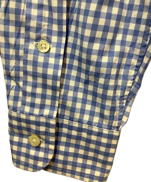 RALPH LAUREN（ラルフローレン）RALPH LAUREN (ラルフローレン) 長袖シャツ ホワイト×ブルー サイズ:SIZE Mの古着・服飾アイテム
