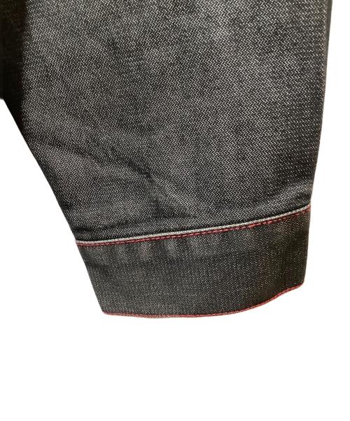 WEBS JEANS（ウェブズ ジーンズ）WEBS JEANS (ウェブズ ジーンズ) デニムジャケット ブラック サイズ:SIZE Lの古着・服飾アイテム