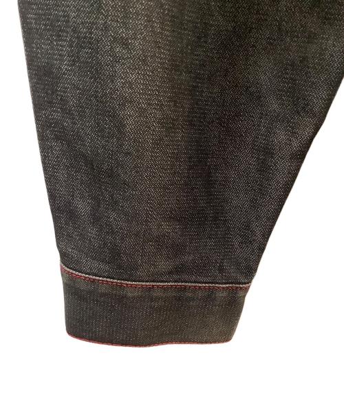 WEBS JEANS（ウェブズ ジーンズ）WEBS JEANS (ウェブズ ジーンズ) デニムジャケット ブラック サイズ:SIZE Lの古着・服飾アイテム
