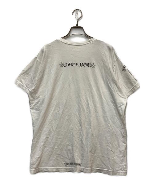 CHROME HEARTS（クロムハーツ）CHROME HEARTS (クロムハーツ) 半袖カットソー ホワイト サイズ:SIZE Lの古着・服飾アイテム