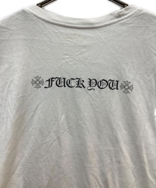 CHROME HEARTS（クロムハーツ）CHROME HEARTS (クロムハーツ) 半袖カットソー ホワイト サイズ:SIZE Lの古着・服飾アイテム
