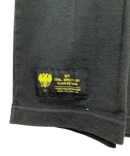 WTAPS（ダブルタップス）WTAPS (ダブルタップス) 半袖カットソー ブラック サイズ:SIZE Lの古着・服飾アイテム