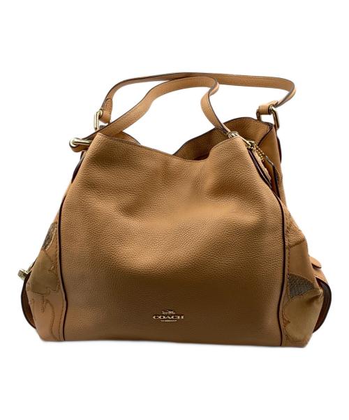 COACH（コーチ）COACH (コーチ) ハンドバッグ ブラウンの古着・服飾アイテム