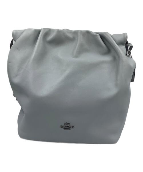 COACH（コーチ）COACH (コーチ) フェイ ドローストリング トート バッグ スカイブルーの古着・服飾アイテム