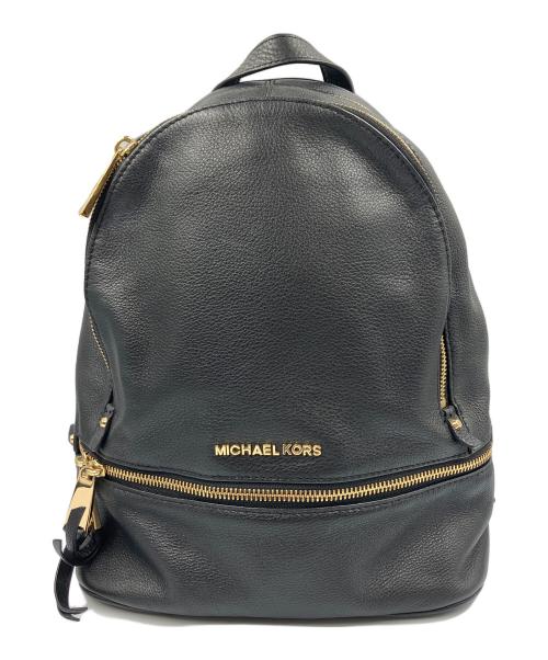 MICHAEL KORS（マイケル・コース）MICHAEL KORS (マイケル・コース) リュック ブラックの古着・服飾アイテム
