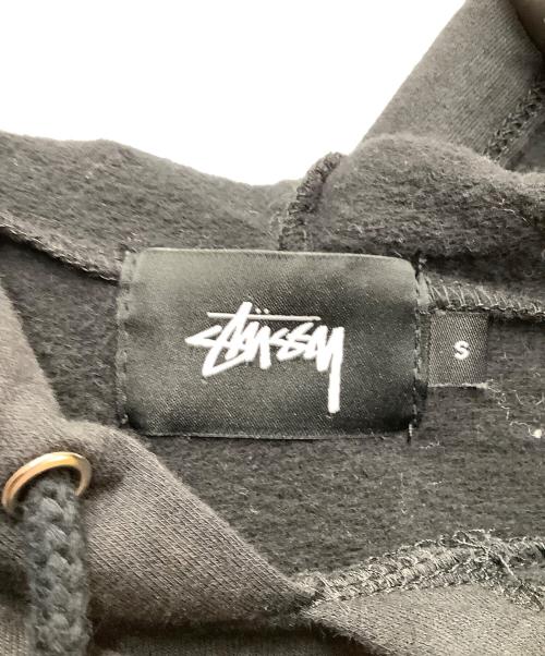 stussy（ステューシー）stussy (ステューシー) パーカー ブラック サイズ:SIZE Sの古着・服飾アイテム