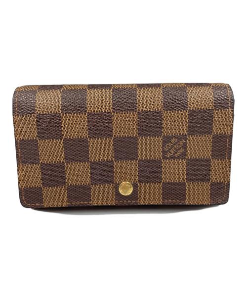 LOUIS VUITTON（ルイ ヴィトン）LOUIS VUITTON (ルイ ヴィトン) ダミエ ポルトモネ・ビエ・トレゾールの古着・服飾アイテム
