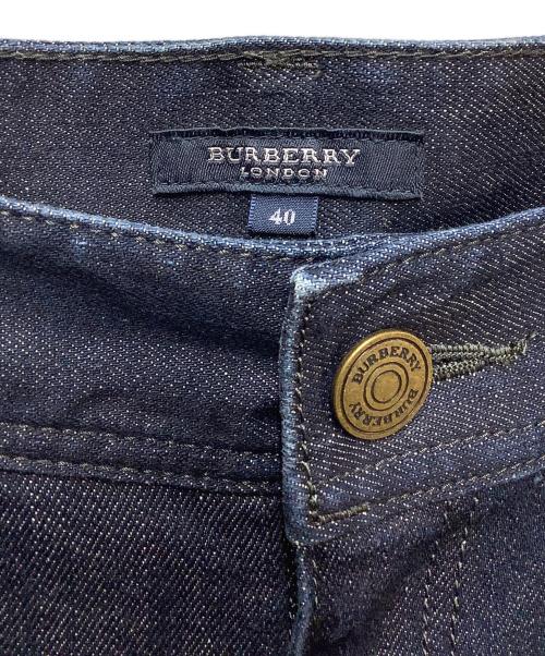 BURBERRY（バーバリー）BURBERRY (バーバリー) デニムパンツ ネイビー サイズ:SIZE 40の古着・服飾アイテム