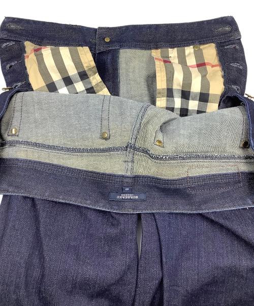 BURBERRY（バーバリー）BURBERRY (バーバリー) デニムパンツ ネイビー サイズ:SIZE 40の古着・服飾アイテム