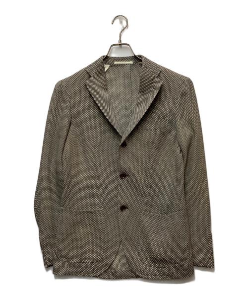 RING JACKET（リングジャケット）RING JACKET (リングジャケット) テーラードジャケット ブラウン サイズ:SIZE 44の古着・服飾アイテム