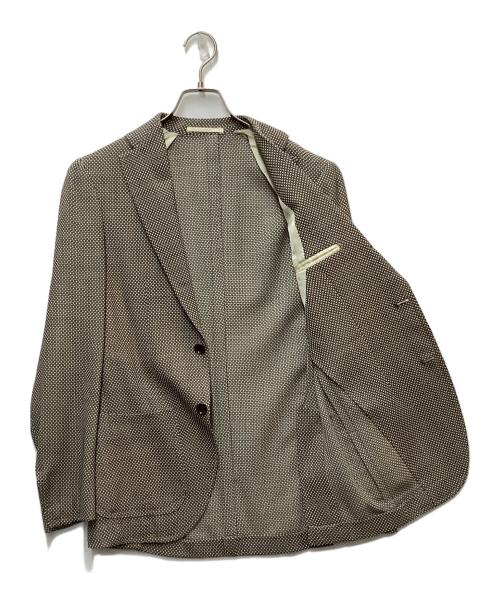 RING JACKET（リングジャケット）RING JACKET (リングジャケット) テーラードジャケット ブラウン サイズ:SIZE 44の古着・服飾アイテム