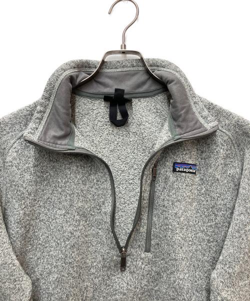 Patagonia（パタゴニア）Patagonia (パタゴニア) ハーフジップスウェット グレー サイズ:Lの古着・服飾アイテム